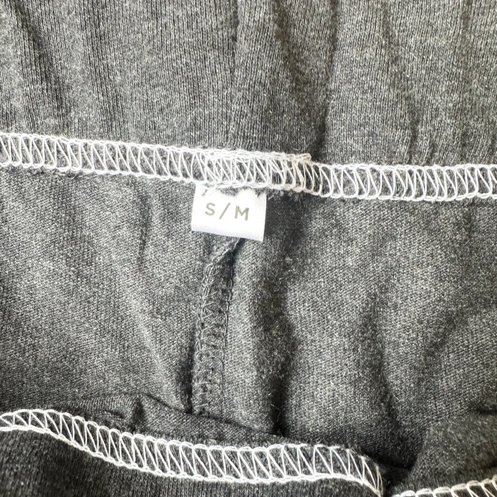 TUMI Cotton Lounge Drawstring Jogger Sweat Pants Gray